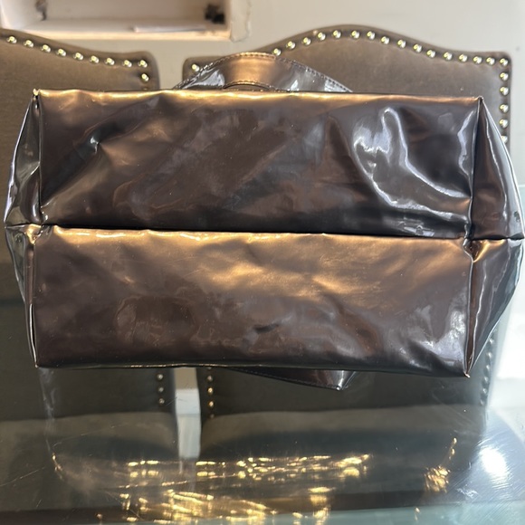 Cute gray plastic tote bag / shoulder bag - Picture 2 of 6